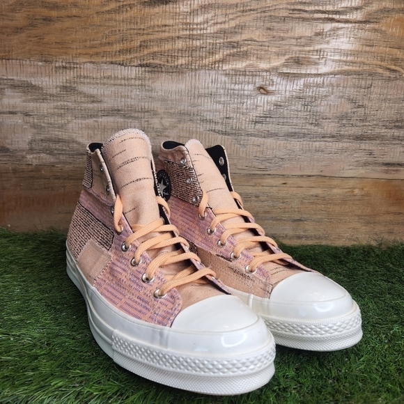 New Converse Patchwork Chuck 70 High Top Patchwork - Picture 2 of 11